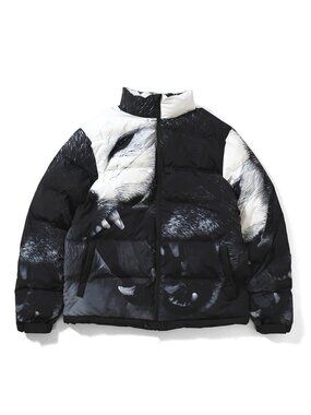 Saints And Sinners Wolf Puffer Jacket
